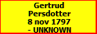 Gertrud Persdotter
