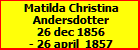 Matilda Christina Andersdotter