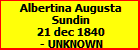Albertina Augusta Sundin