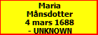 Maria Mnsdotter