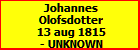 Johannes Olofsdotter