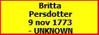 Britta Persdotter