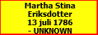 Martha Stina Eriksdotter