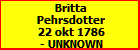 Britta Pehrsdotter