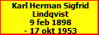 Karl Herman Sigfrid Lindqvist