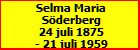 Selma Maria Sderberg