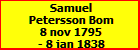 Samuel Petersson Bom