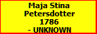 Maja Stina Petersdotter