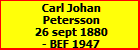 Carl Johan Petersson