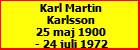 Karl Martin Karlsson