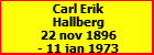 Carl Erik Hallberg