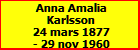Anna Amalia Karlsson