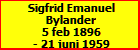 Sigfrid Emanuel Bylander