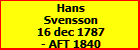 Hans Svensson