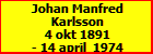 Johan Manfred Karlsson