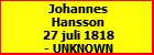 Johannes Hansson