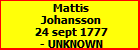 Mattis Johansson