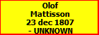 Olof Mattisson