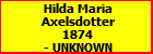 Hilda Maria Axelsdotter