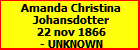 Amanda Christina Johansdotter