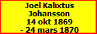 Joel Kalixtus Johansson