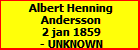 Albert Henning Andersson