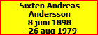Sixten Andreas Andersson
