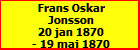 Frans Oskar Jonsson