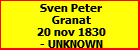 Sven Peter Granat