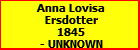 Anna Lovisa Ersdotter