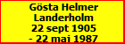 Gsta Helmer Landerholm