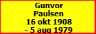 Gunvor Paulsen