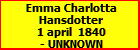 Emma Charlotta Hansdotter