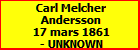 Carl Melcher Andersson