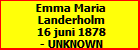 Emma Maria Landerholm