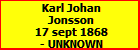 Karl Johan Jonsson