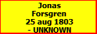 Jonas Forsgren