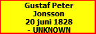 Gustaf Peter Jonsson