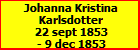Johanna Kristina Karlsdotter