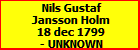 Nils Gustaf Jansson Holm