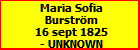 Maria Sofia Burstrm