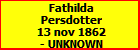 Fathilda Persdotter