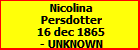 Nicolina Persdotter