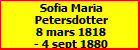Sofia Maria Petersdotter