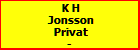 K H Jonsson