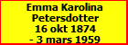 Emma Karolina Petersdotter