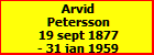 Arvid Petersson