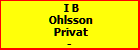 I B Ohlsson