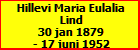 Hillevi Maria Eulalia Lind