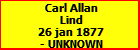 Carl Allan Lind